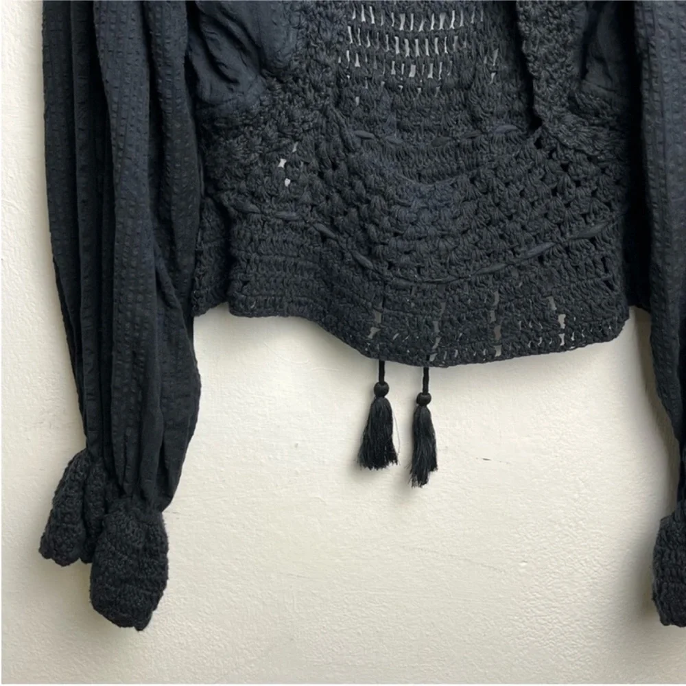 FREE PEOPLE Megan Crochet Top